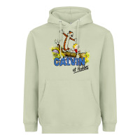 Matcha calvin hobbes Heavyweight Hoodie - artisFamous