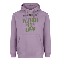 Lavender World's Greatest Father-In-Law - Dad and Grandpa Heavyweight Hoodie - artisFamous