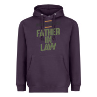 Plum World's Greatest Father-In-Law - Dad and Grandpa Heavyweight Hoodie - artisFamous