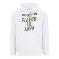 White World's Greatest Father-In-Law - Dad and Grandpa Heavyweight Hoodie - artisFamous