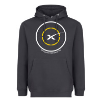 Smoke spacex drone ship Heavyweight Hoodie - artisFamous