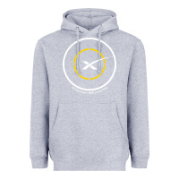 Heather Grey spacex drone ship Heavyweight Hoodie - artisFamous