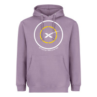 Lavender spacex drone ship Heavyweight Hoodie - artisFamous