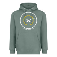 Sage spacex drone ship Heavyweight Hoodie - artisFamous