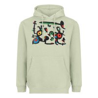 Matcha Contemporary Miro Heavyweight Hoodie - artisFamous