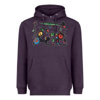 Plum Contemporary Miro Heavyweight Hoodie - artisFamous