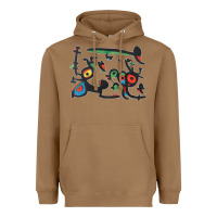 Toasted Coconut Contemporary Miro Heavyweight Hoodie - artisFamous