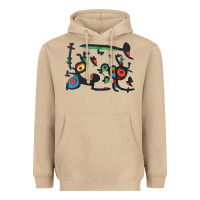 Mushroom Contemporary Miro Heavyweight Hoodie - artisFamous