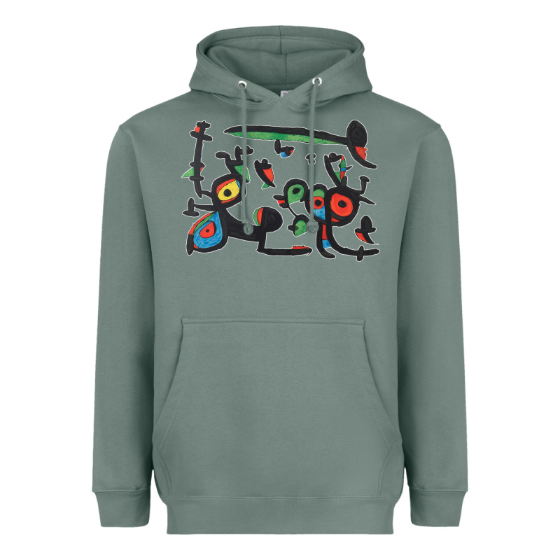 Contemporary Miro Heavyweight Hoodie by artisFamous | Teevron