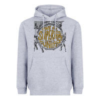 Heather Grey the oc supertones Heavyweight Hoodie - artisFamous