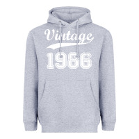 Heather Grey vintage 1986 Heavyweight Hoodie - artisFamous
