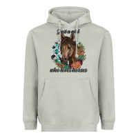 Moon Dust Just A Girl Who Loves Horses Heavyweight Hoodie - artisFamous