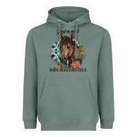 Sage Just A Girl Who Loves Horses Heavyweight Hoodie - artisFamous