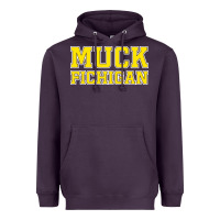 Plum muck fichigan Heavyweight Hoodie - artisFamous