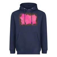 Navy gemstone pink leopard background Heavyweight Hoodie - JahusDesignShop