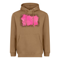 Toasted Coconut gemstone pink leopard background Heavyweight Hoodie - JahusDesignShop