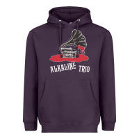 Plum alkaline trio Heavyweight Hoodie - artisFamous