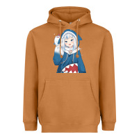 Meerkat Smile Beautiful Gawr Gura Heavyweight Hoodie - artisFamous
