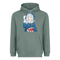 Sage Smile Beautiful Gawr Gura Heavyweight Hoodie - artisFamous