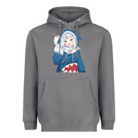 Storm Smile Beautiful Gawr Gura Heavyweight Hoodie - artisFamous