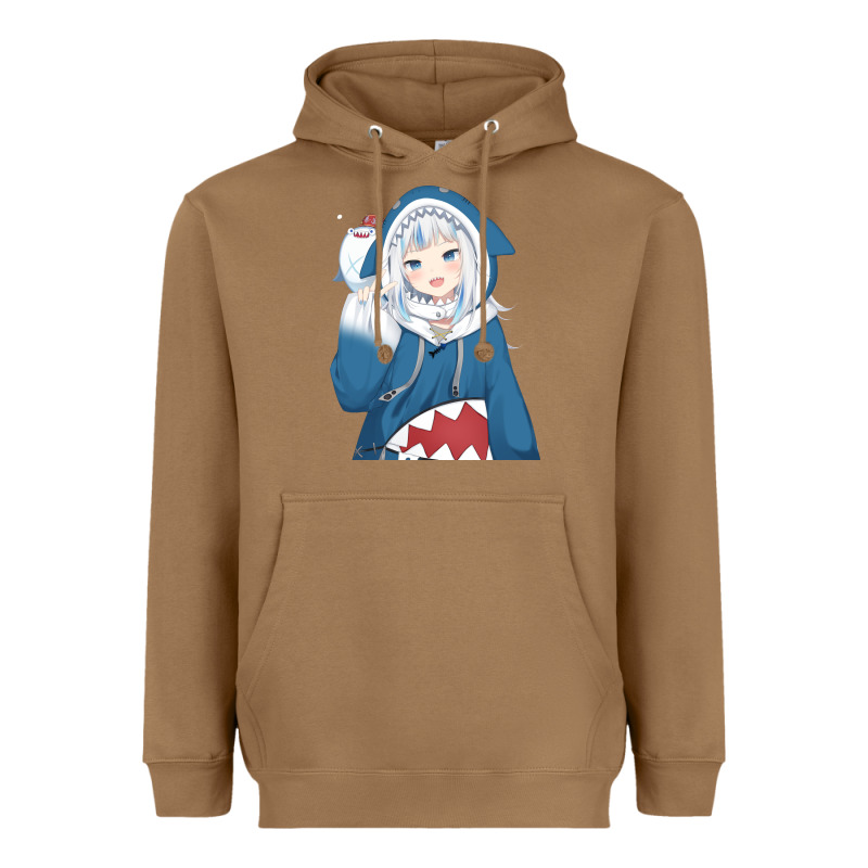 Smile Beautiful Gawr Gura Heavyweight Hoodie by artisFamous | Teevron