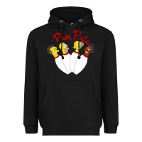 Black pin pals The Simpsons Heavyweight Hoodie - artisFamous