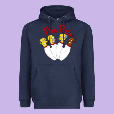 Pin Pals The Simpsons Heavyweight Hoodie Designed By Artisfamous