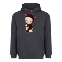 Smoke Yoshitomo Nara Cute Cat Heavyweight Hoodie - artisFamous