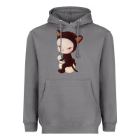 Storm Yoshitomo Nara Cute Cat Heavyweight Hoodie - artisFamous