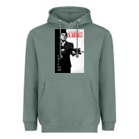 Sage scarfaces Heavyweight Hoodie - artisFamous