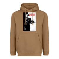 Toasted Coconut scarfaces Heavyweight Hoodie - artisFamous
