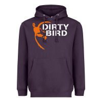 Plum dirty bird Heavyweight Hoodie - artisFamous