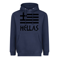 Navy greece hellas Heavyweight Hoodie - artisFamous