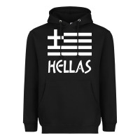 Black greece hellas Heavyweight Hoodie - artisFamous