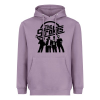 Lavender Black Man Heavyweight Hoodie - artisFamous