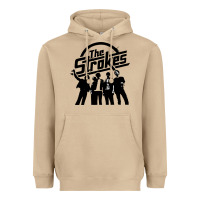 Mushroom Black Man Heavyweight Hoodie - artisFamous