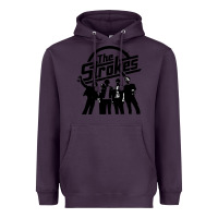 Plum Black Man Heavyweight Hoodie - artisFamous