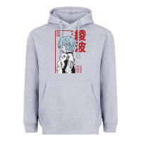 Aesthetic Evangelion Heavyweight Hoodie | Teevron