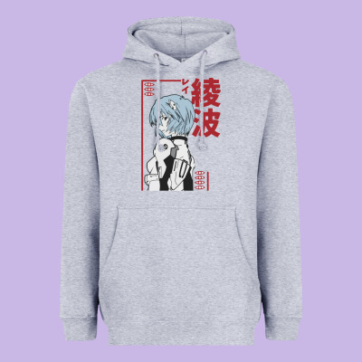 Aesthetic Evangelion Heavyweight Hoodie Designed By Artisfamous
