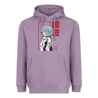 Lavender aesthetic evangelion Heavyweight Hoodie - artisFamous