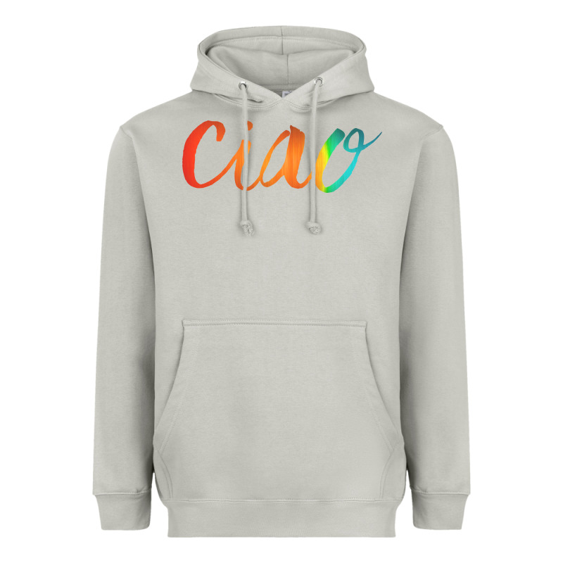 Ciao Italian Saying Heavyweight Hoodie by artisFamous | Teevron