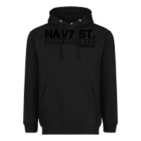 Black navy street kingdom mma mixed martial arts Heavyweight Hoodie - artisFamous