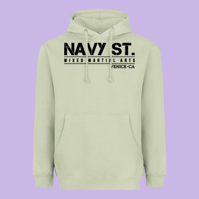 Navy Street Kingdom Mma Mixed Martial Arts Heavyweight Hoodie Designed By Artisfamous