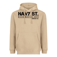 Mushroom navy street kingdom mma mixed martial arts Heavyweight Hoodie - artisFamous