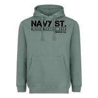 Sage navy street kingdom mma mixed martial arts Heavyweight Hoodie - artisFamous