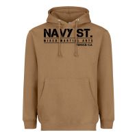 Toasted Coconut navy street kingdom mma mixed martial arts Heavyweight Hoodie - artisFamous
