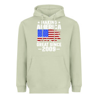 Matcha vintage making america great since 2009 Heavyweight Hoodie - artisFamous