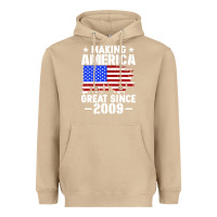 Mushroom vintage making america great since 2009 Heavyweight Hoodie - artisFamous