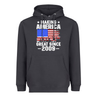 Smoke vintage making america great since 2009 Heavyweight Hoodie - artisFamous