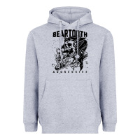 Heather Grey Beartooth Heavyweight Hoodie - artisFamous